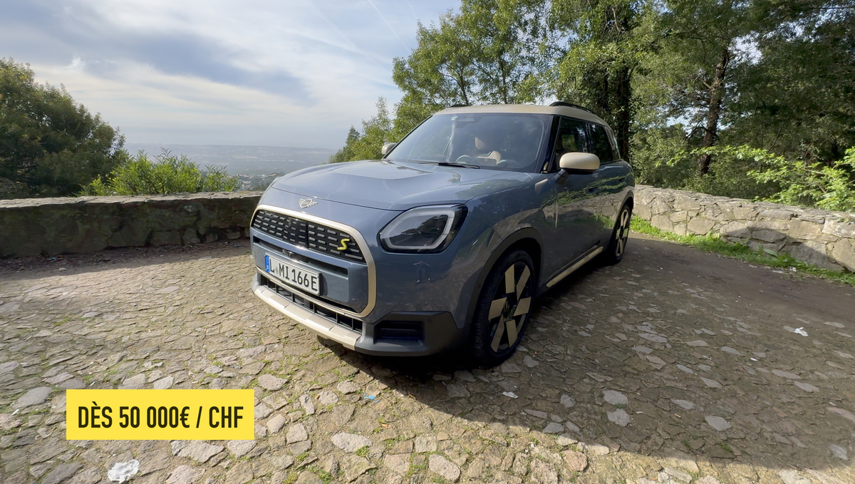 Essai Mini Countryman 2024 : électrique, CarKey, écran rond, conduite autonome... la révolution !