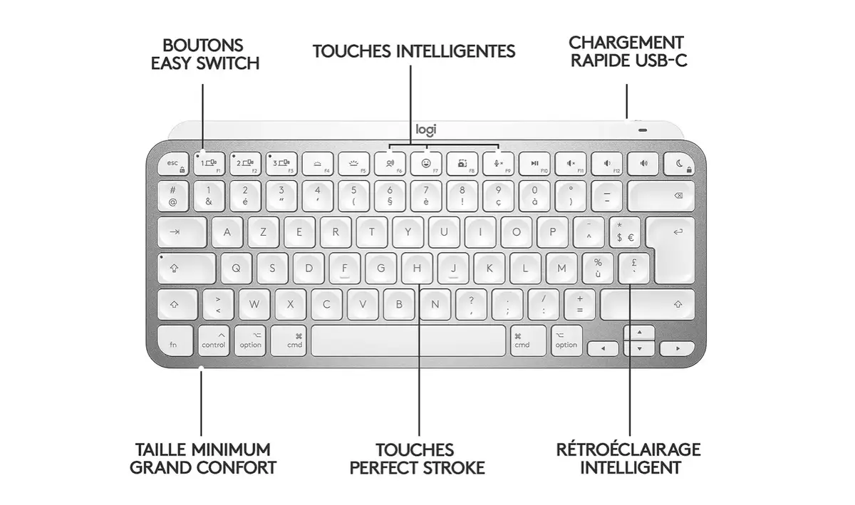 Grosse promo sur le clavier Logitech MX Keys Mini : parfait pour le Mac mini M4 !