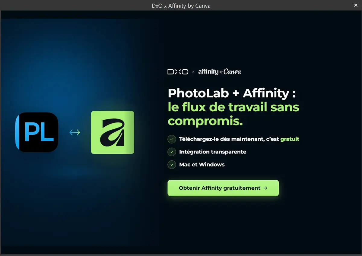 DxO PhotoLab Affinity
