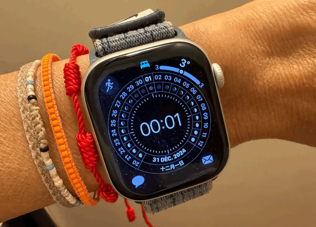 Cette petite particularité du cadran Lunaire de l'Apple Watch