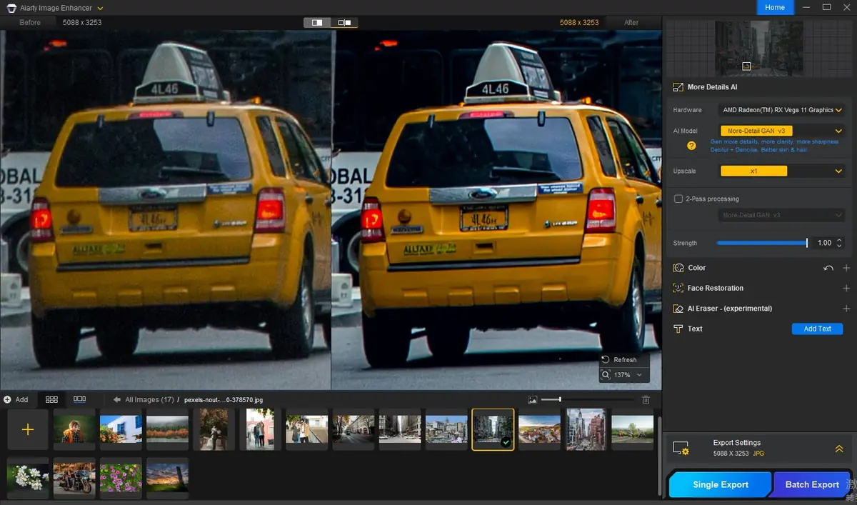 Aiarty Image Enhancer V3.9&nbsp;: redonnez vie &agrave; vos photos avec l&rsquo;IA, jusqu&rsquo;&agrave; 32K (-39 % et cadeau)
