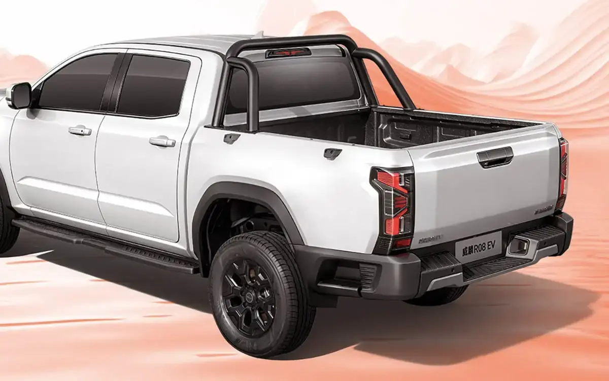 Chery d&eacute;voile un pickup &eacute;lectrique avec 405 km d'autonomie &agrave; 17 500 euros, mais il y a un mais