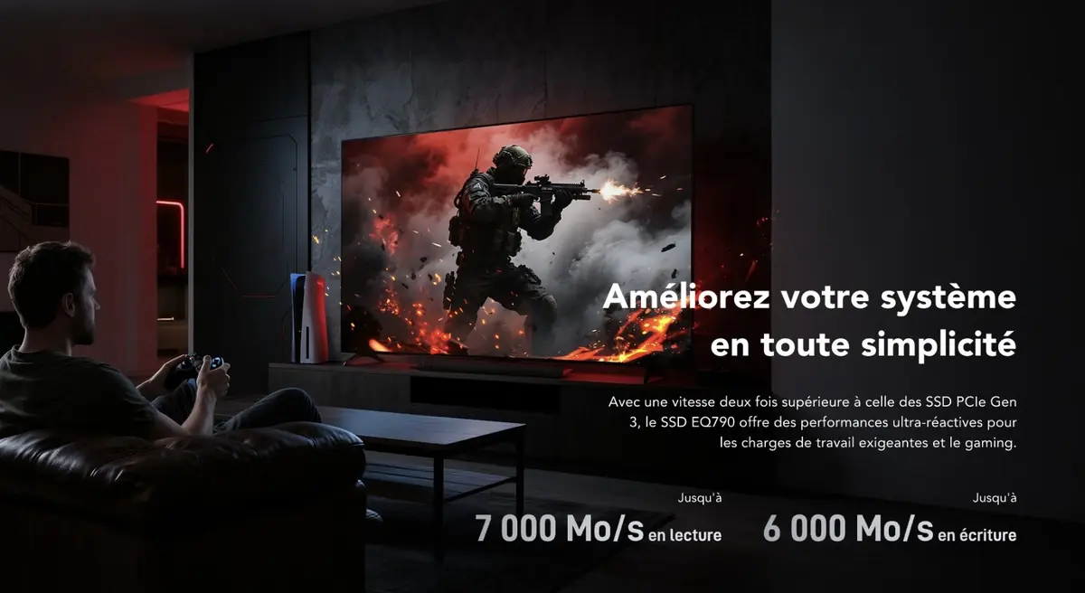 Ce SSD pour PS5 est en promo&nbsp;: faites de la place au meilleur prix avant l'arriv&eacute;e de GTA VI&nbsp;!