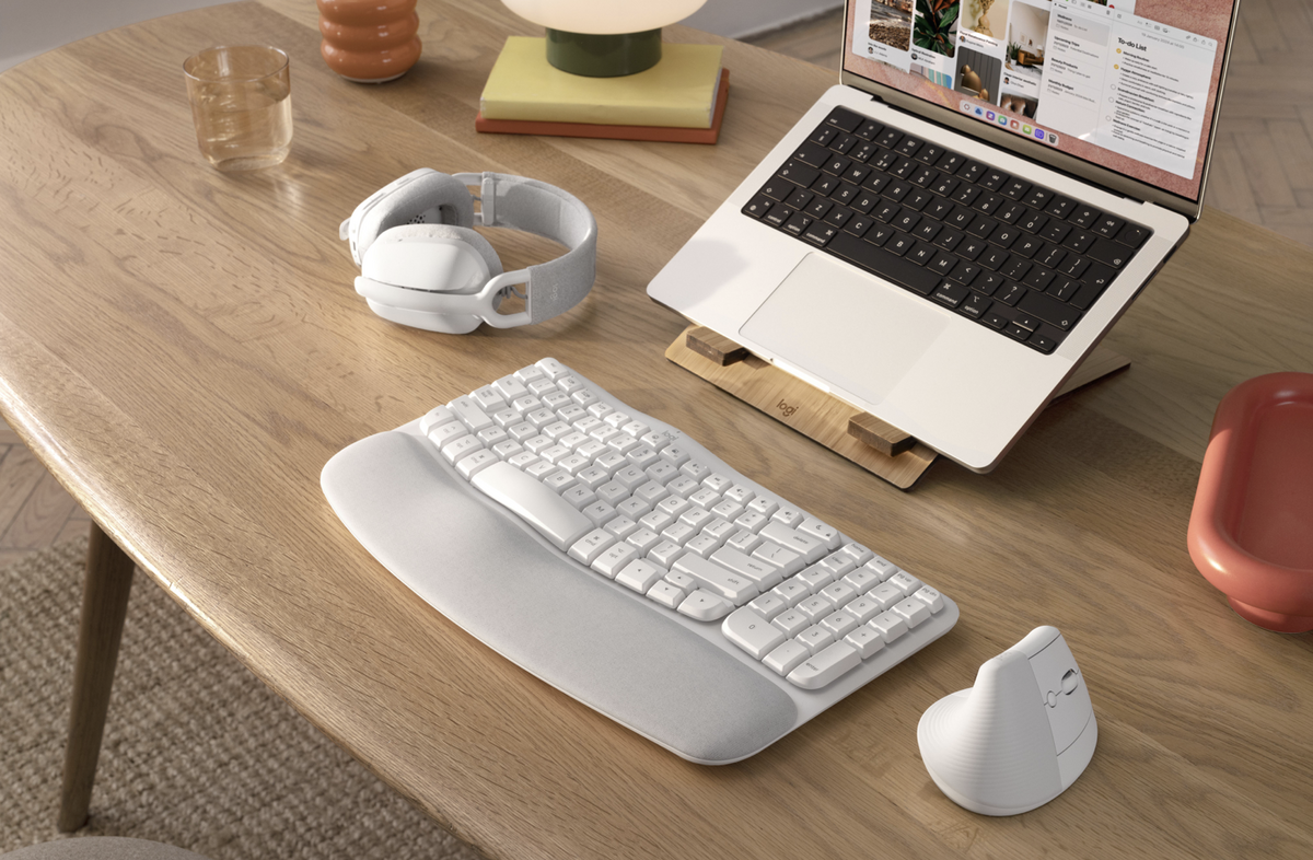 Le clavier Logitech Ergo Wave Keys pour Mac