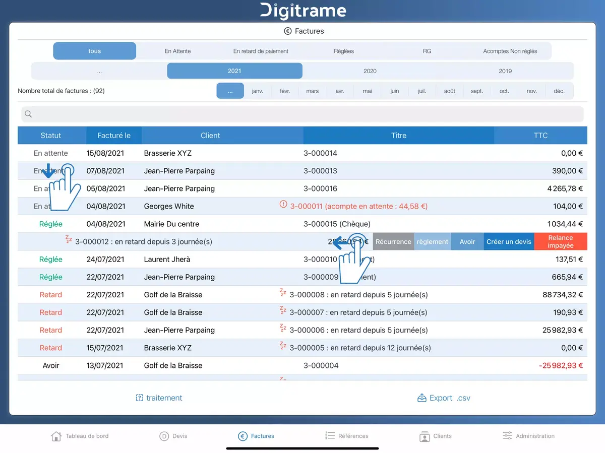 Booster votre gestion administrative avec Digitrame (Devis, factures...)