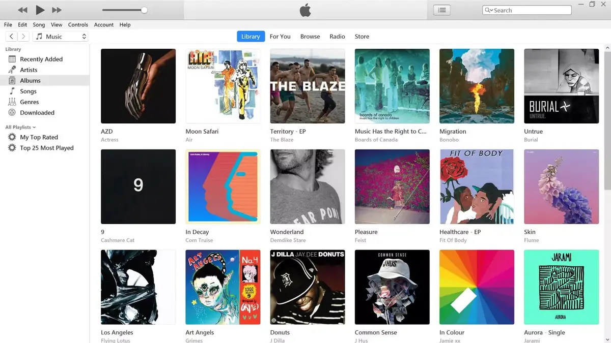 Microsoft iTunes Apple