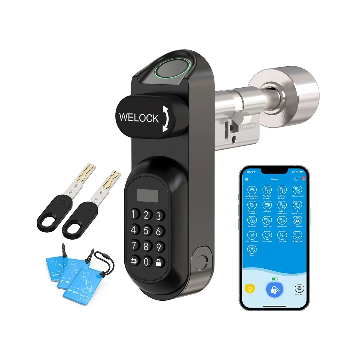 &Eacute;conomisez 61 euros sur la serrure intelligente WELOCK Smart Lock U81&nbsp;!