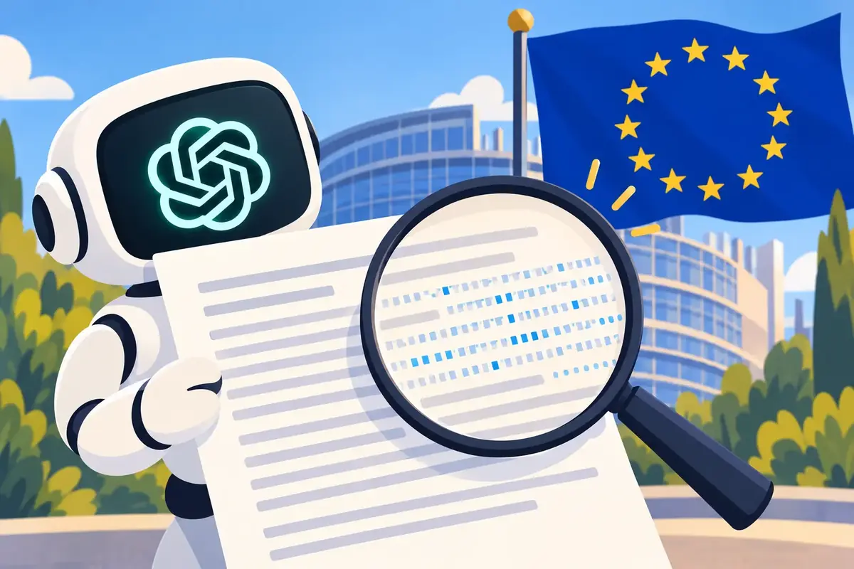 OpenAI ChaGPT Filigrane UE