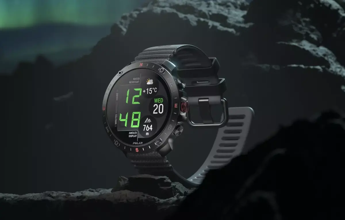 Polar présente sa montre Grit X2 Pro pour les baroudeurs (jusqu'à 10 jours d'autonomie)