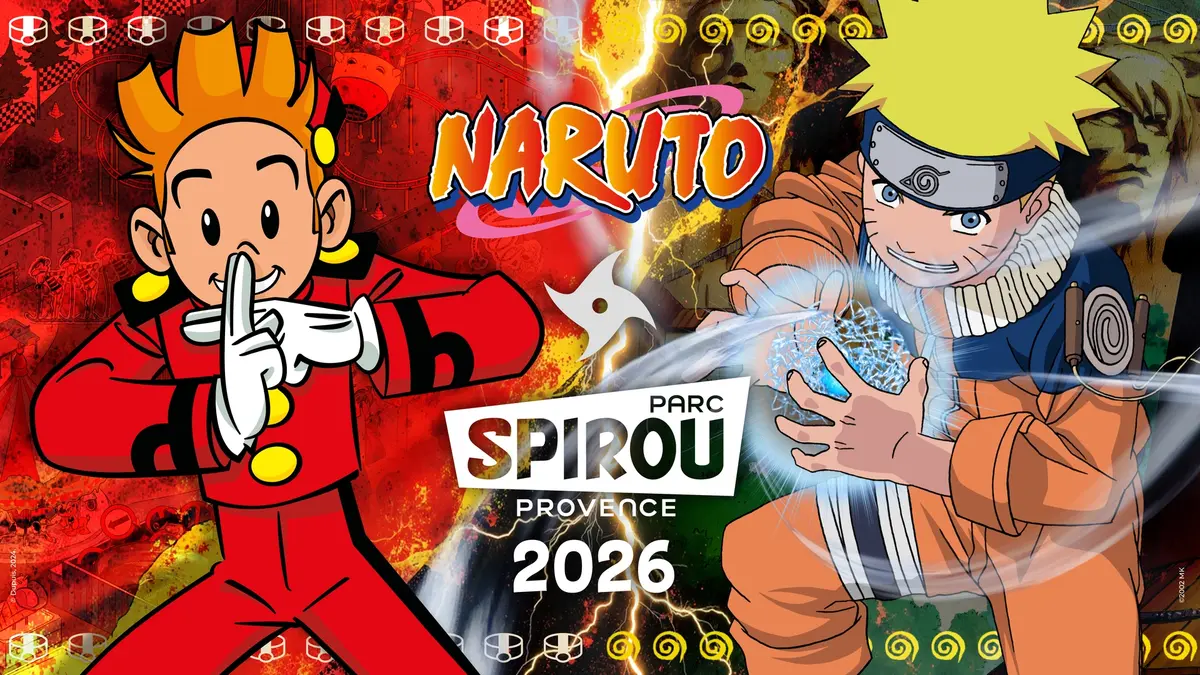 Nouveau parc d'attraction Naruto au Parc Spirou de Provence !