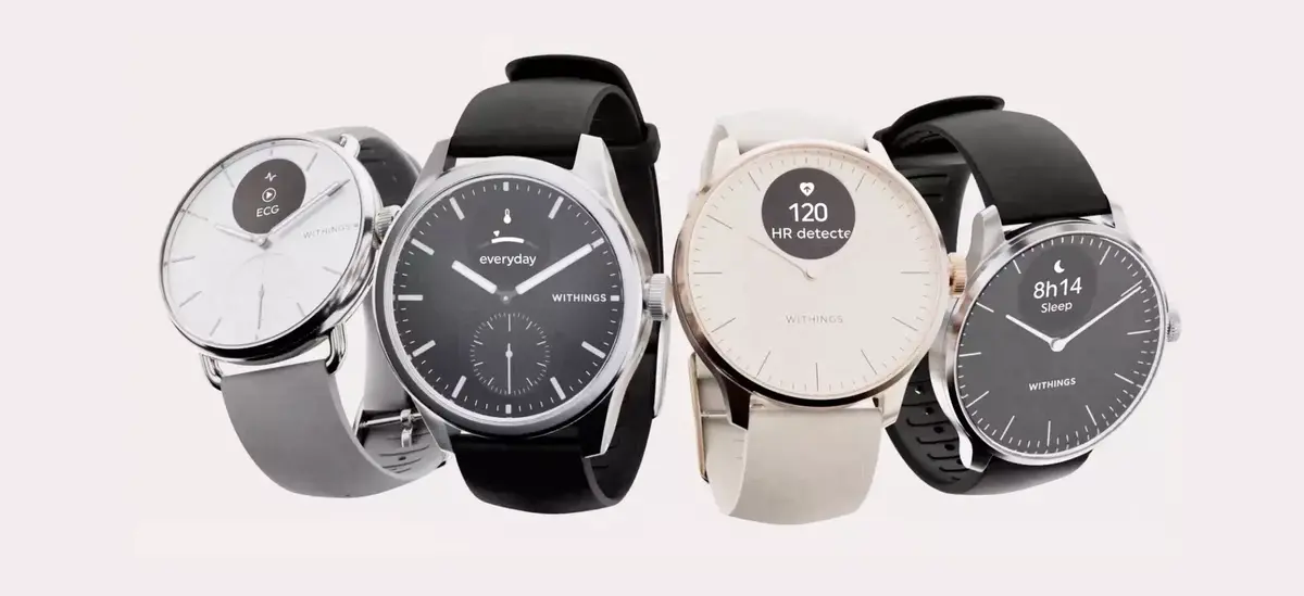 Nouvelles ScanWatch de Withings, de sérieuses concurrentes de l'Apple Watch