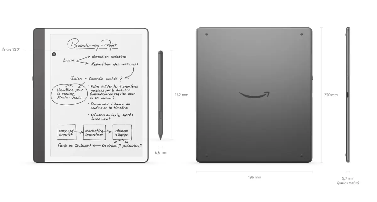Amazon brade le Kindle Scribe &agrave; -31%&nbsp;: une liseuse XXL avec stylet au meilleur prix pour cet &eacute;t&eacute;&nbsp;!