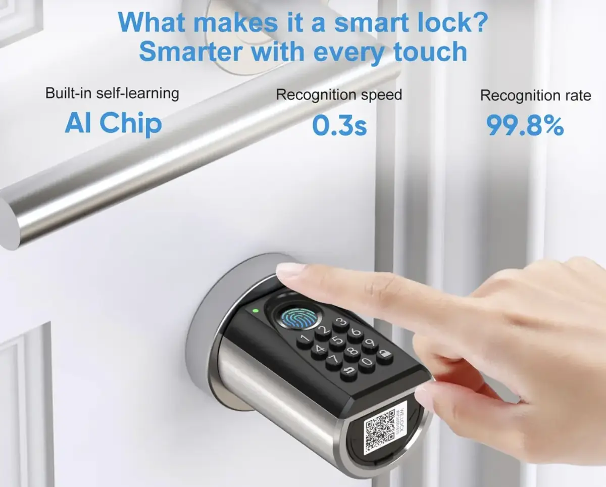 Soldes d&rsquo;&eacute;t&eacute;&nbsp;: la serrure connect&eacute;e WELOCK Smart Lock ToucA51 Pro &agrave; son prix le plus bas
