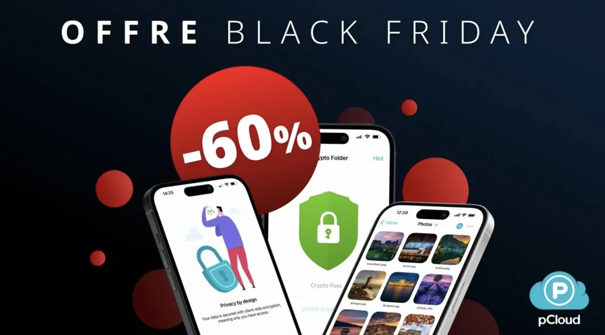 pCloud : -60% sur les offres Cloud 3en1 et tous les plans à vie individuels