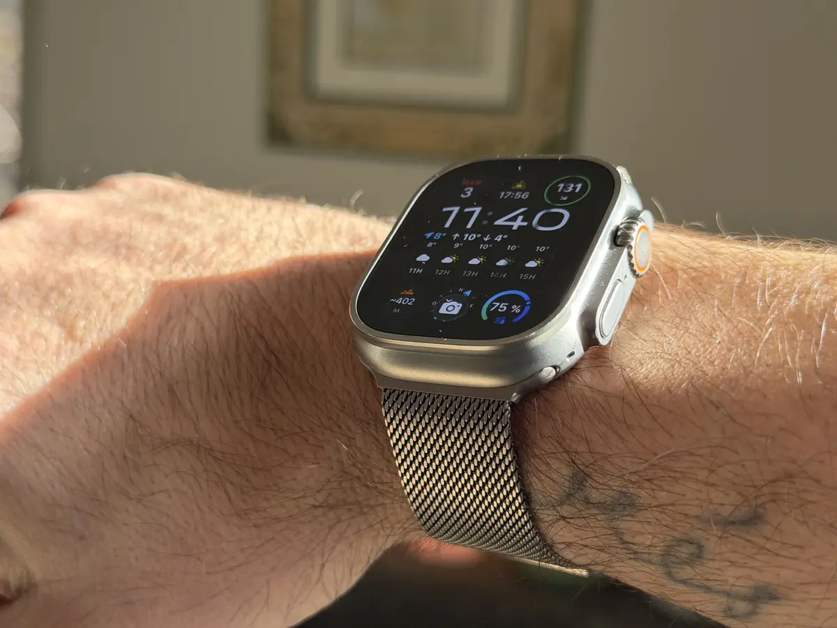 Test du bracelet Apple Watch KUXIU Titanium Silk