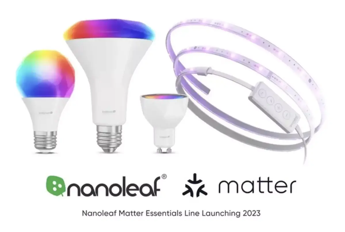 Nanoleaf lance sa gamme d'éclairages Essentials compatible Matter