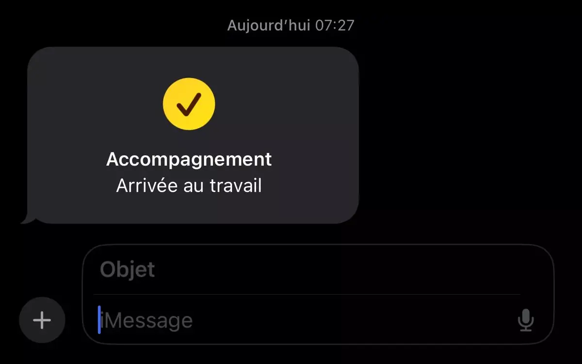 Comment activer la fonction "Accompagnement" de Messages sur l'iPhone ?