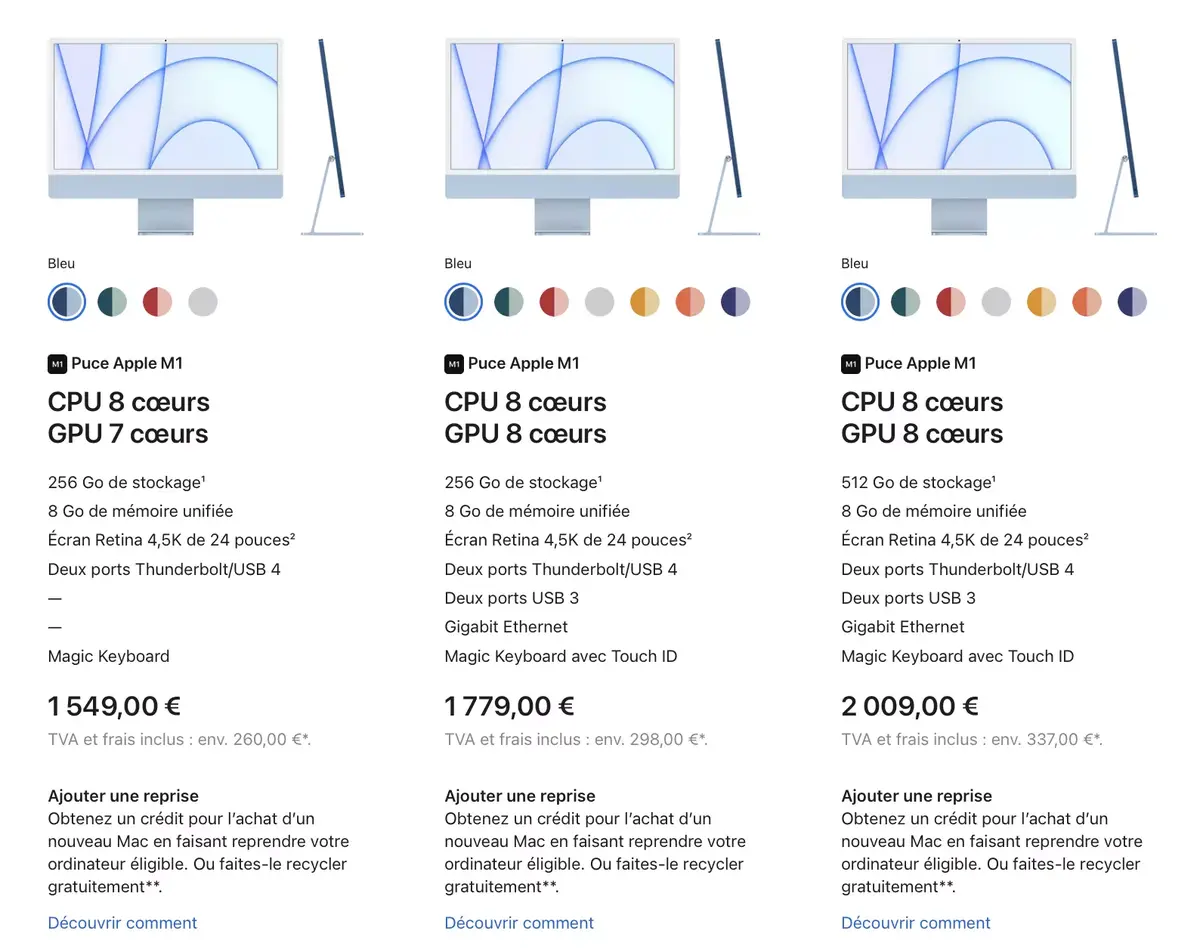 iMac M1, HomePod mini : Apple augmente les prix !