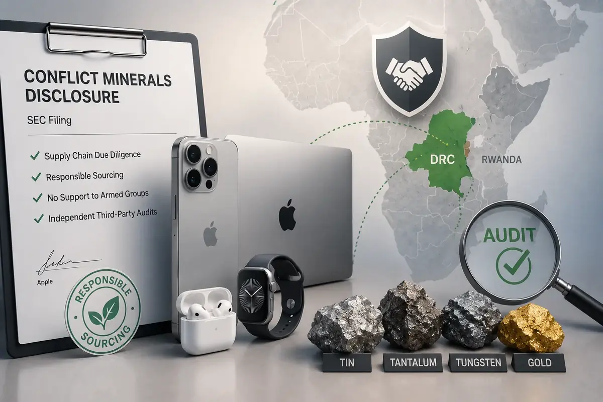 Apple Minerais de conflits