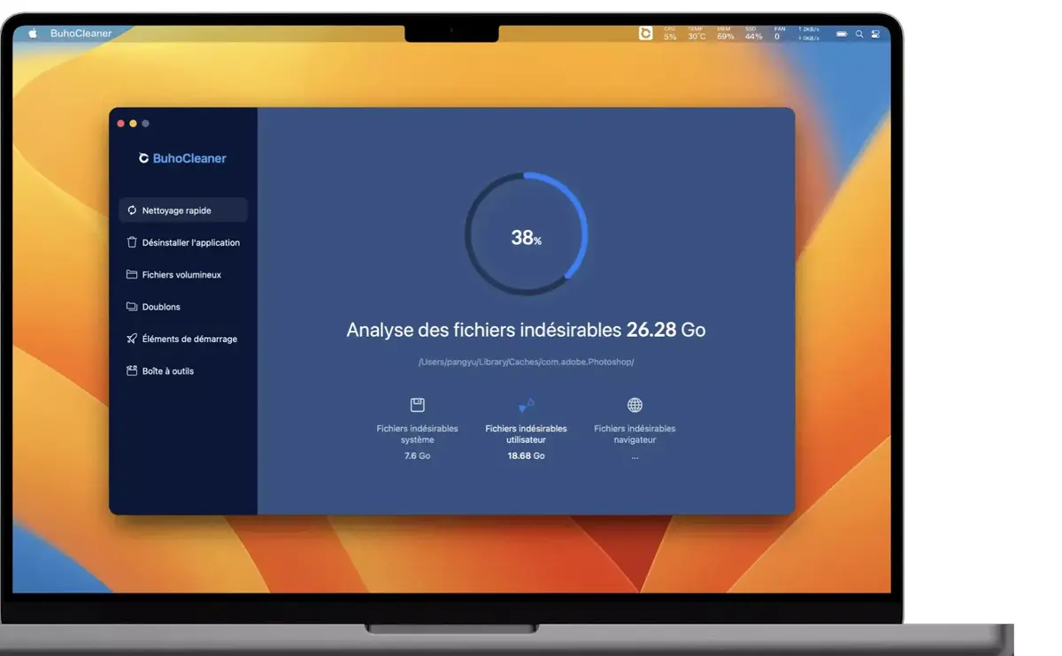 BuhoCleaner : un outil pour nettoyer son Mac (+ code promo -50%)