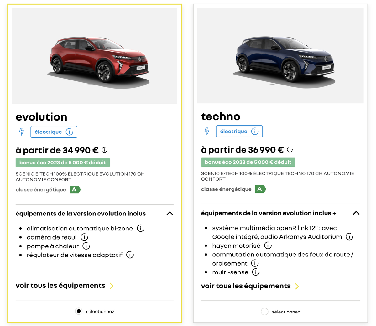 Renault Scenic électrique : les tarifs enfin dévoilés en France !