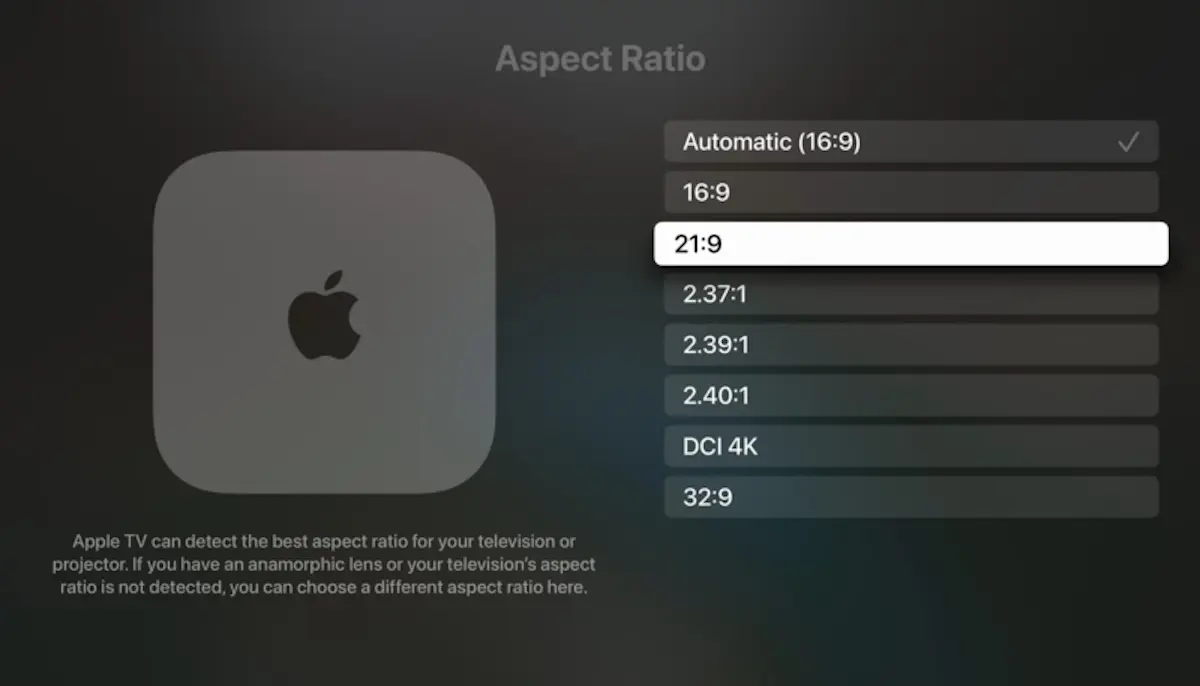 Apple TV שלך יתמוך טוב יותר במקרן הווידאו שלך!