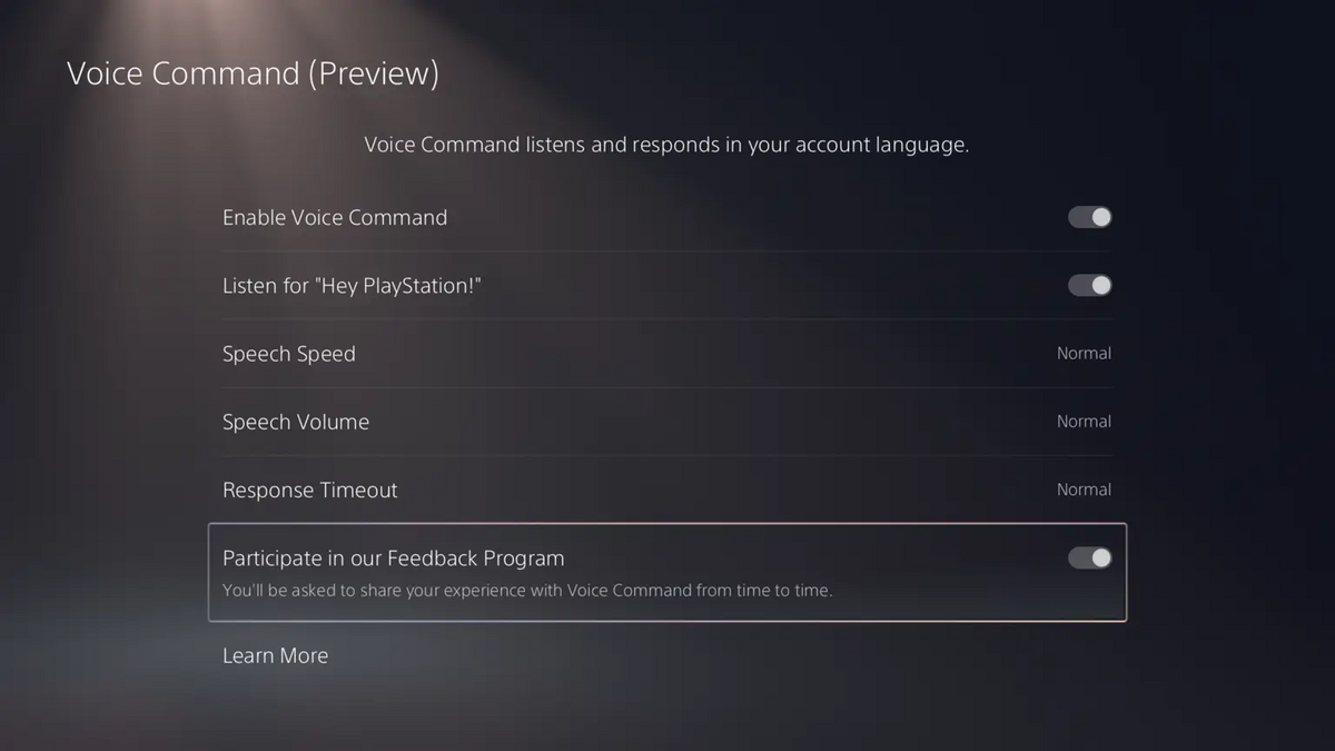 La commande vocale "Hey PlayStation" va arriver sur la PS5 (en anglais)