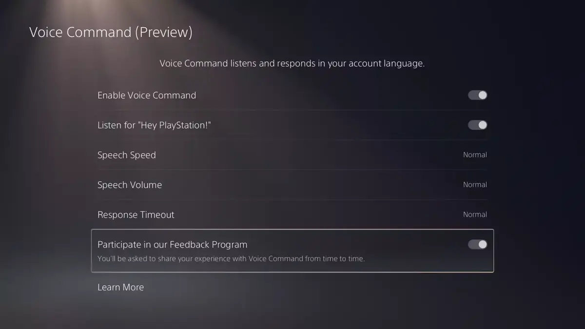 La commande vocale "Hey PlayStation" va arriver sur la PS5 (en anglais)