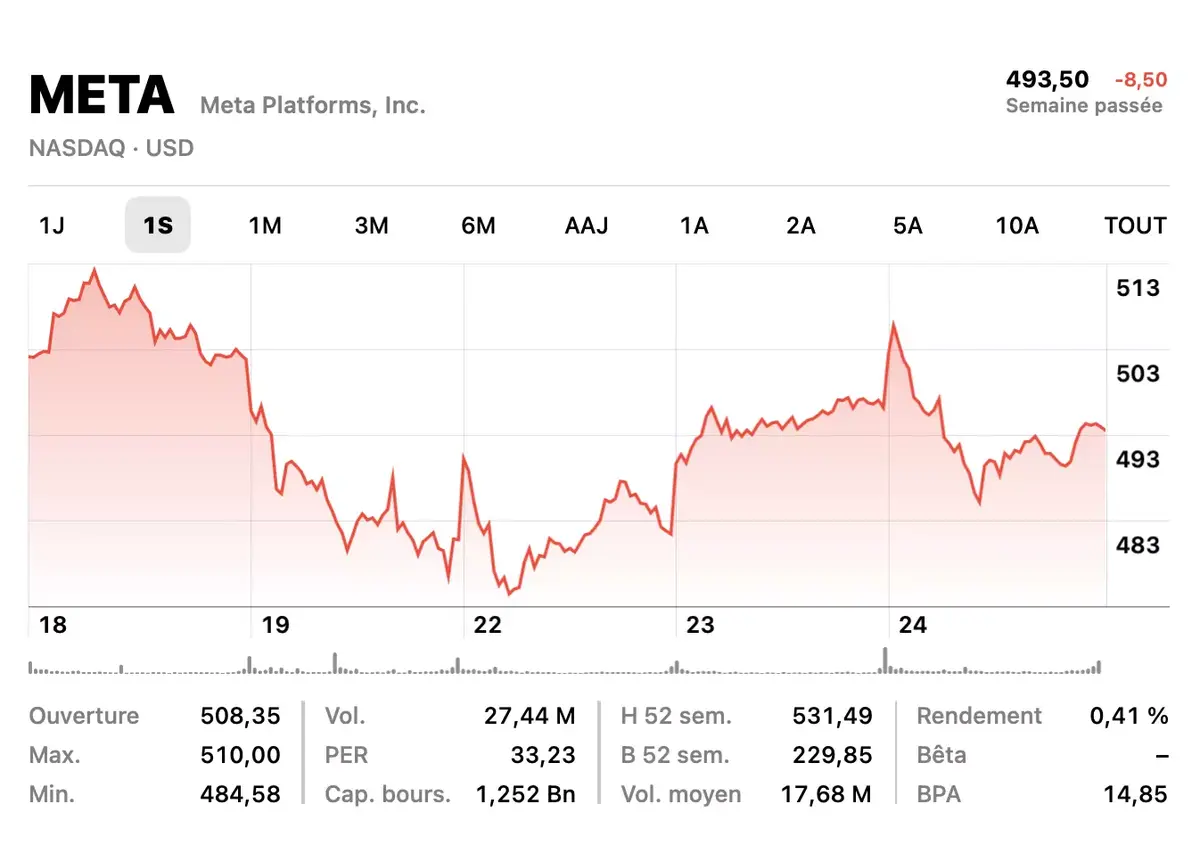 Meta double ses profits grâce à Facebook, mais plonge en Bourse !