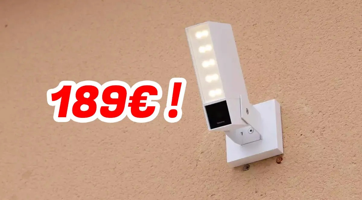 La caméra Netatmo extérieure sans abo, avec sirène et LED (testée par Mac4Ever) à 189€ !