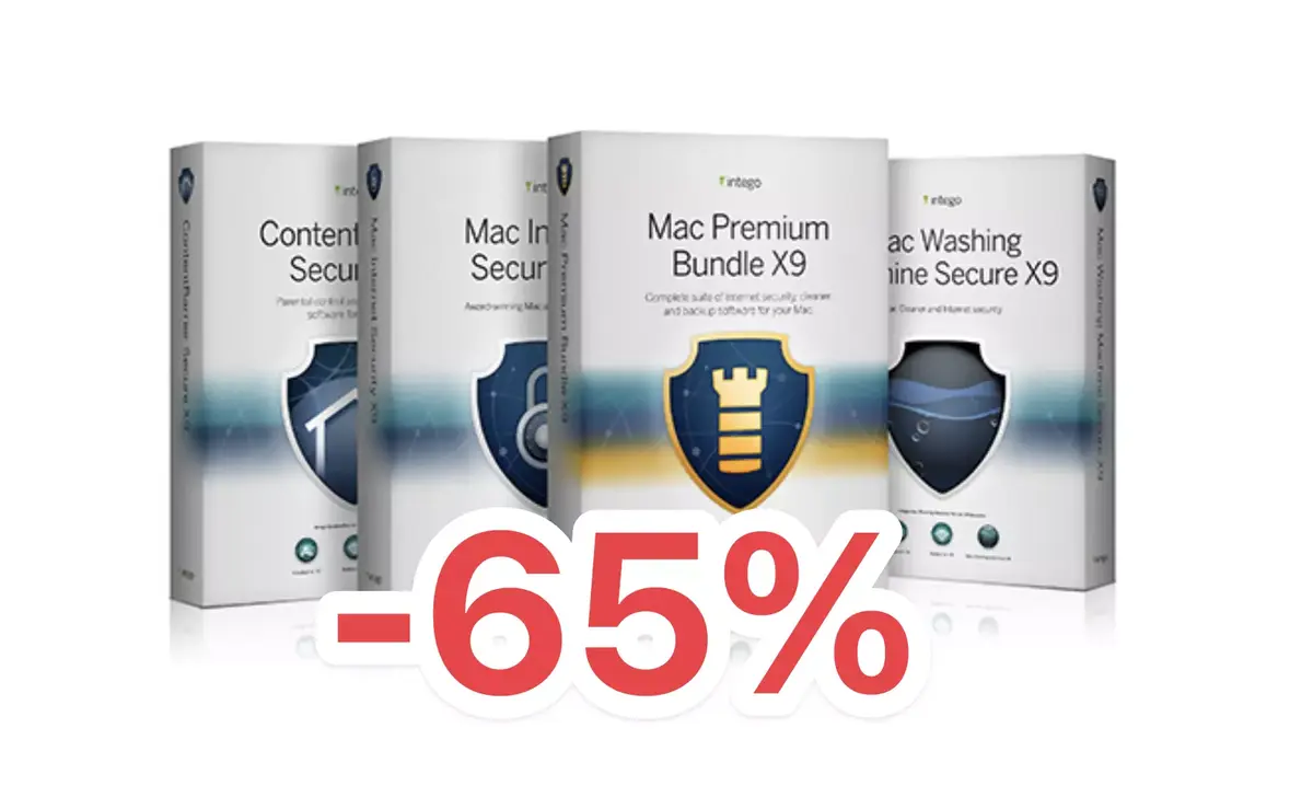 Intego -65% sécurité Mac Noël