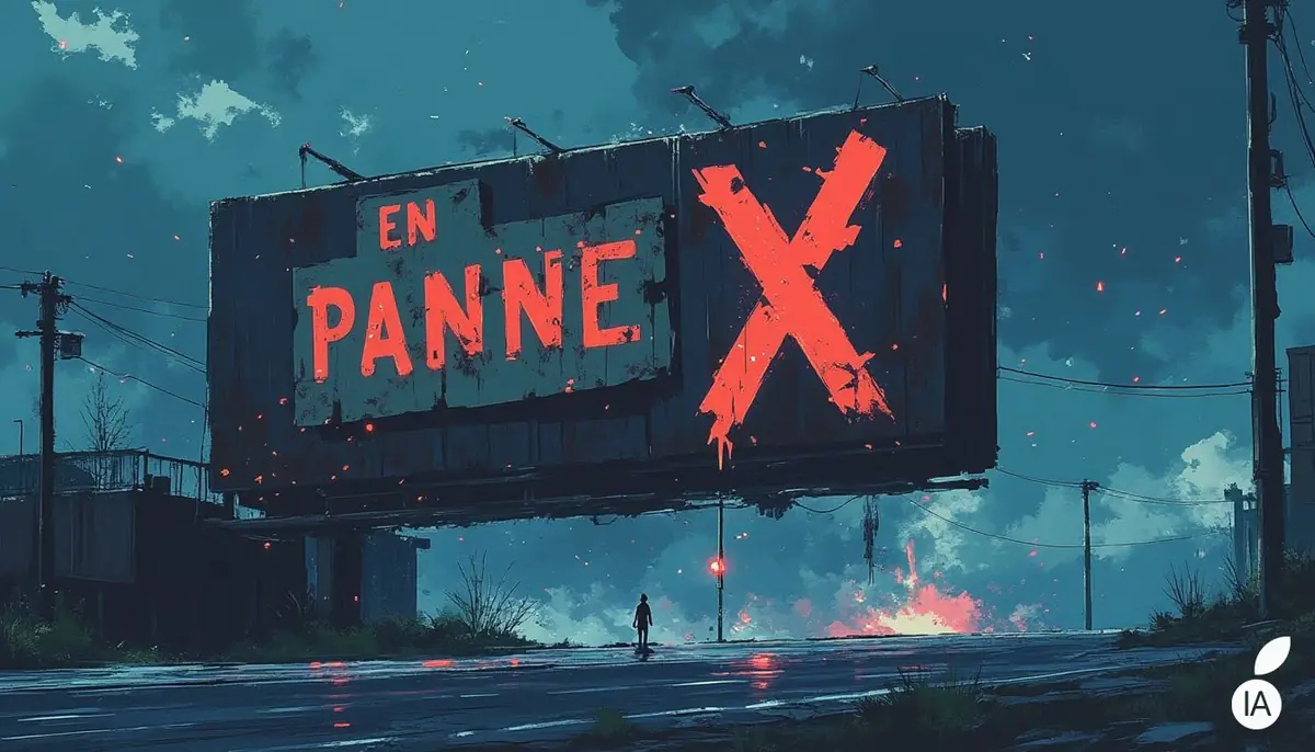 X en panne