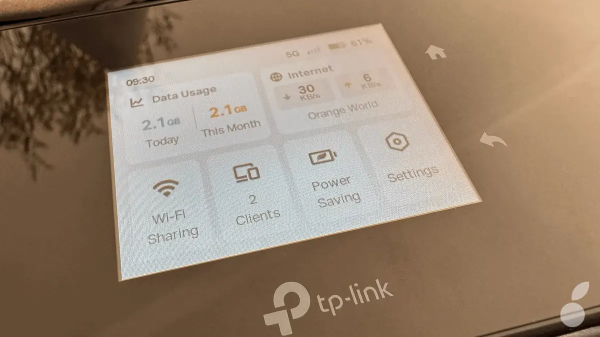 Test du TP-Link M8550&nbsp;: un routeur de poche 5G WiFI 6E pour les pros ou les voyageurs