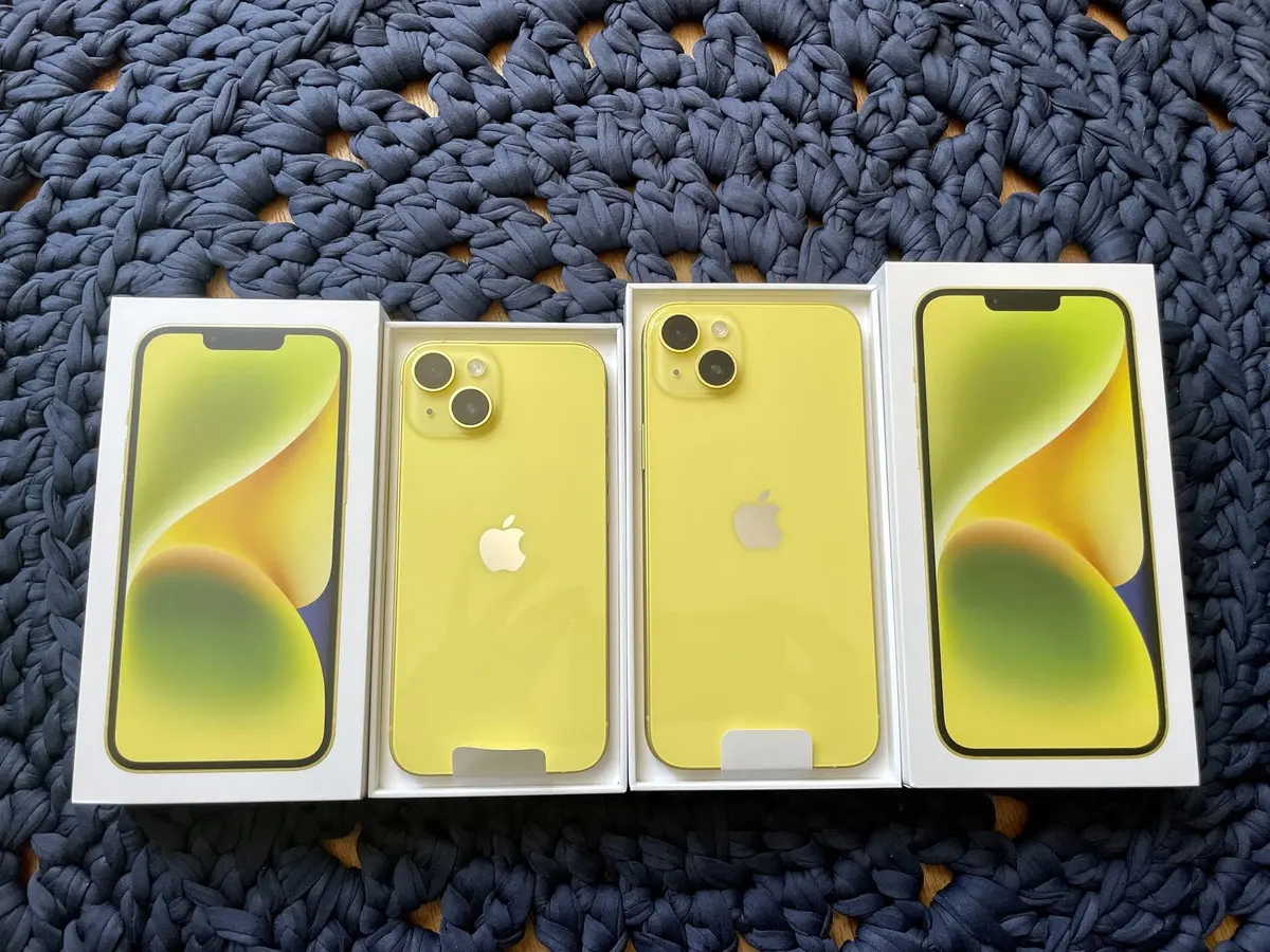 iPhone 14 iPhone 14 Plus jaune