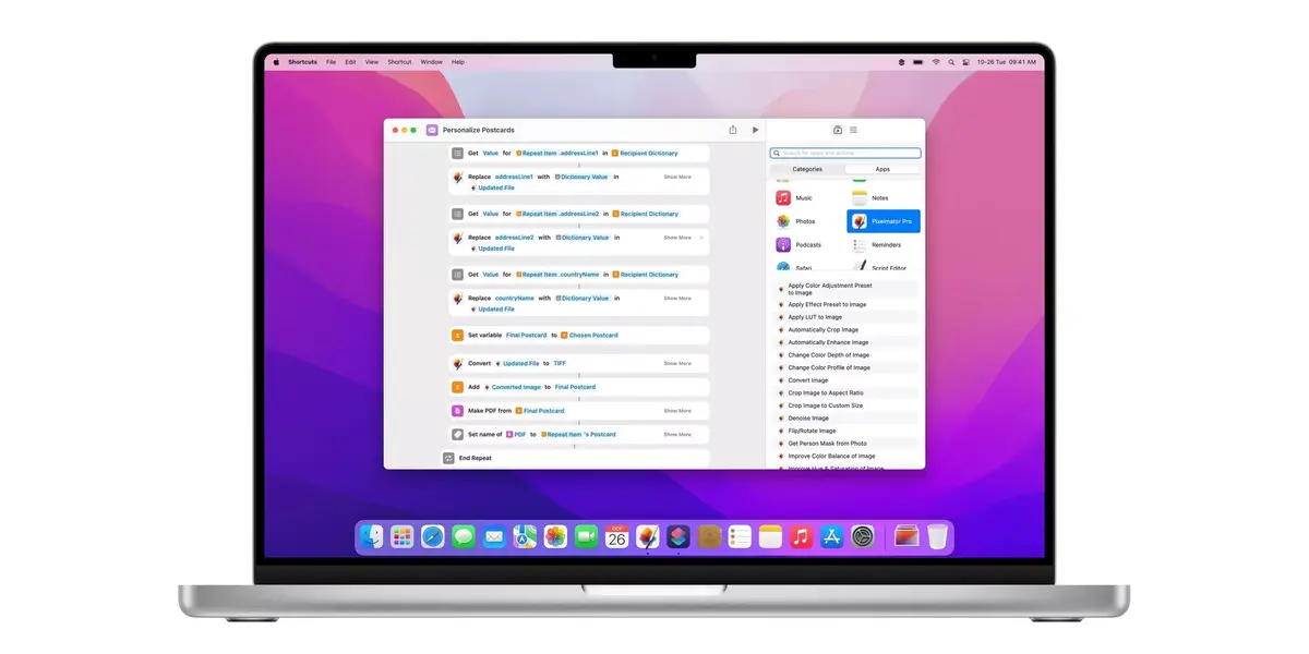 Pixelmator Pro est optimisé pour macOS Monterey et les MacBook Pro M1 Pro/Max