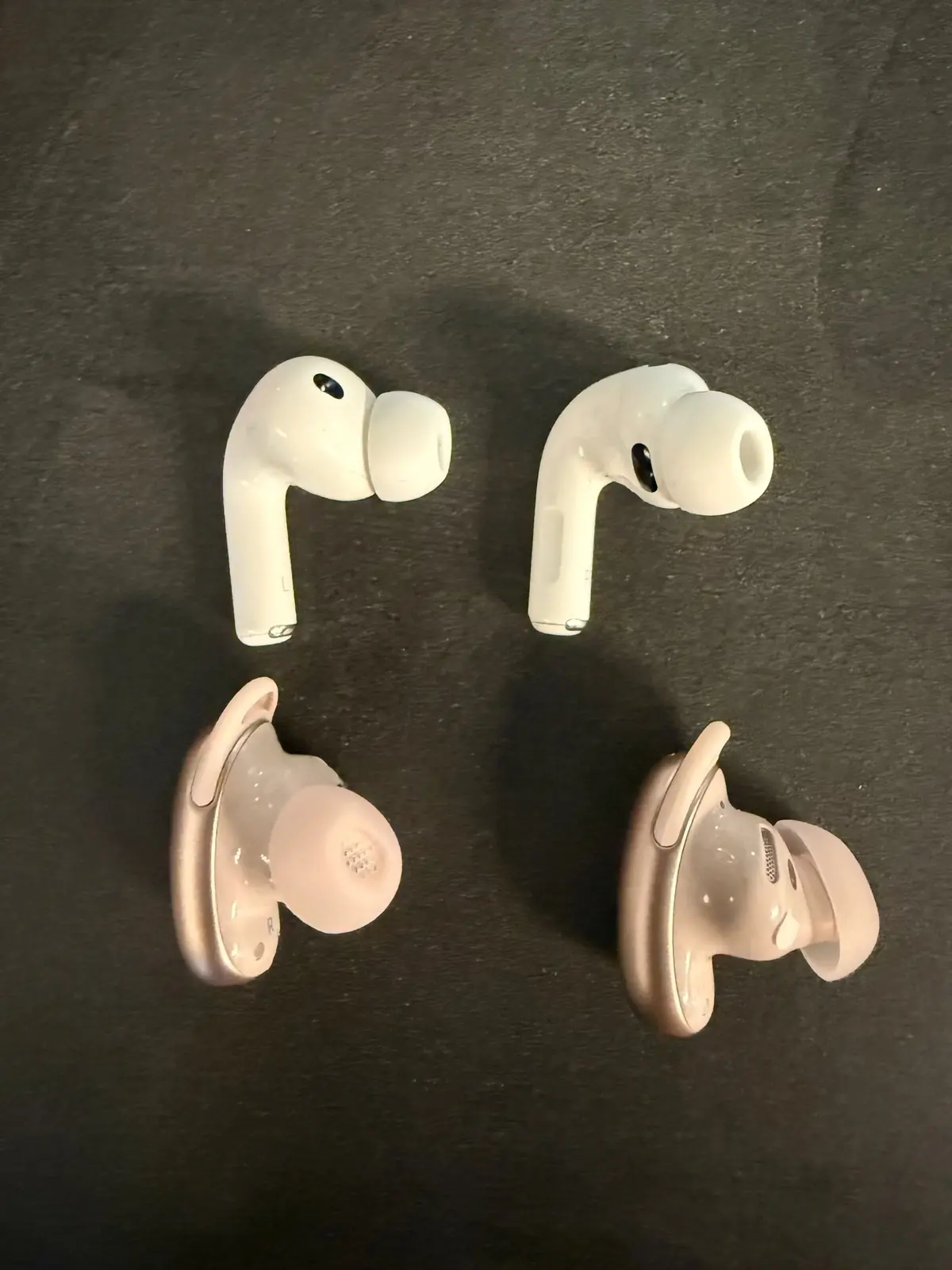 Comparaison avec des AirPods Pro 3.