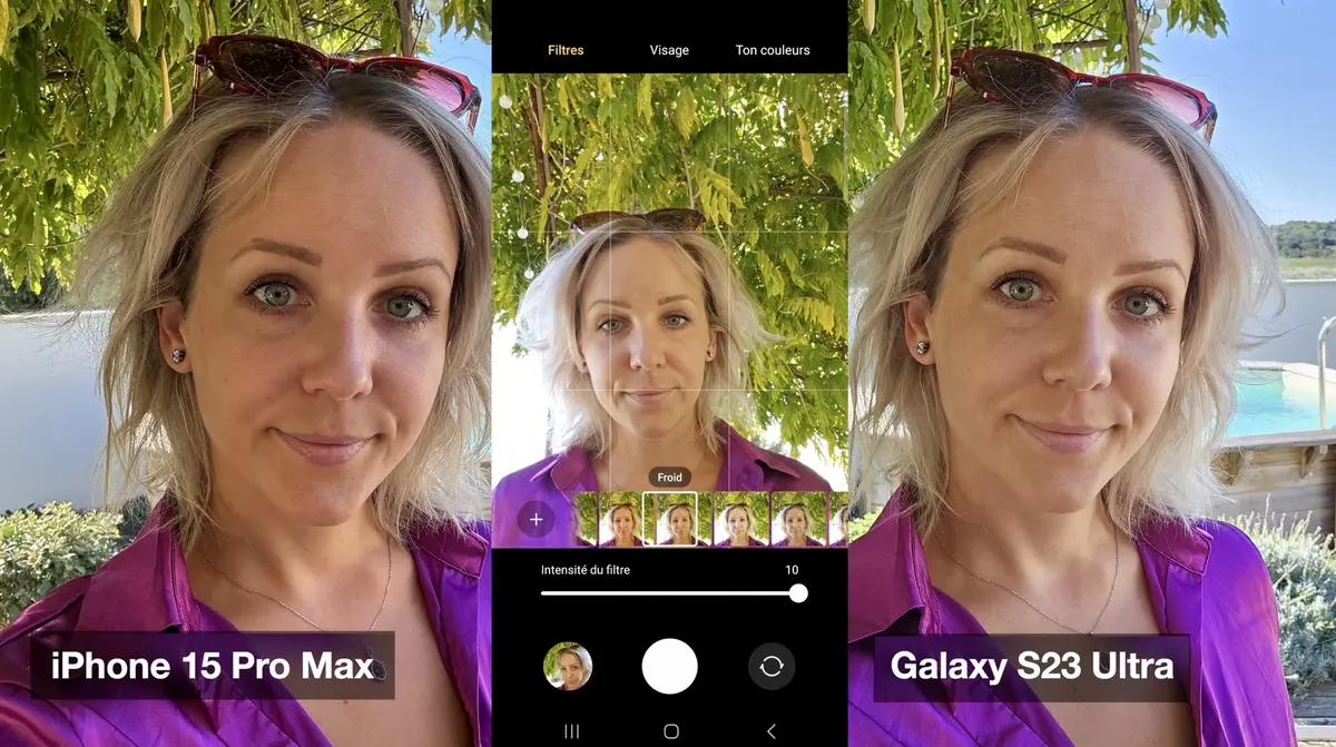 Test iPhone 15 Pro Max vs Samsung Galaxy S23 Ultra : comparatif photo/vidéo !