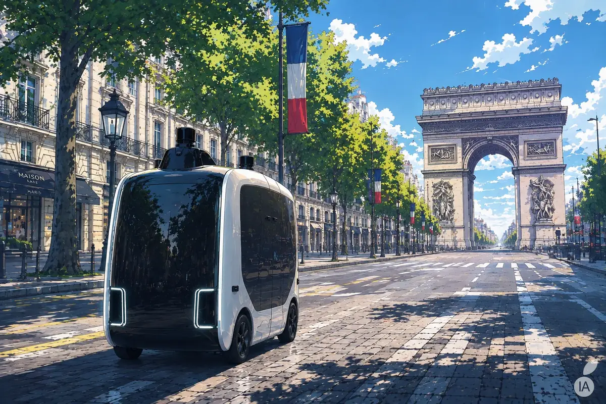 Livraison V&eacute;hicule autonome France