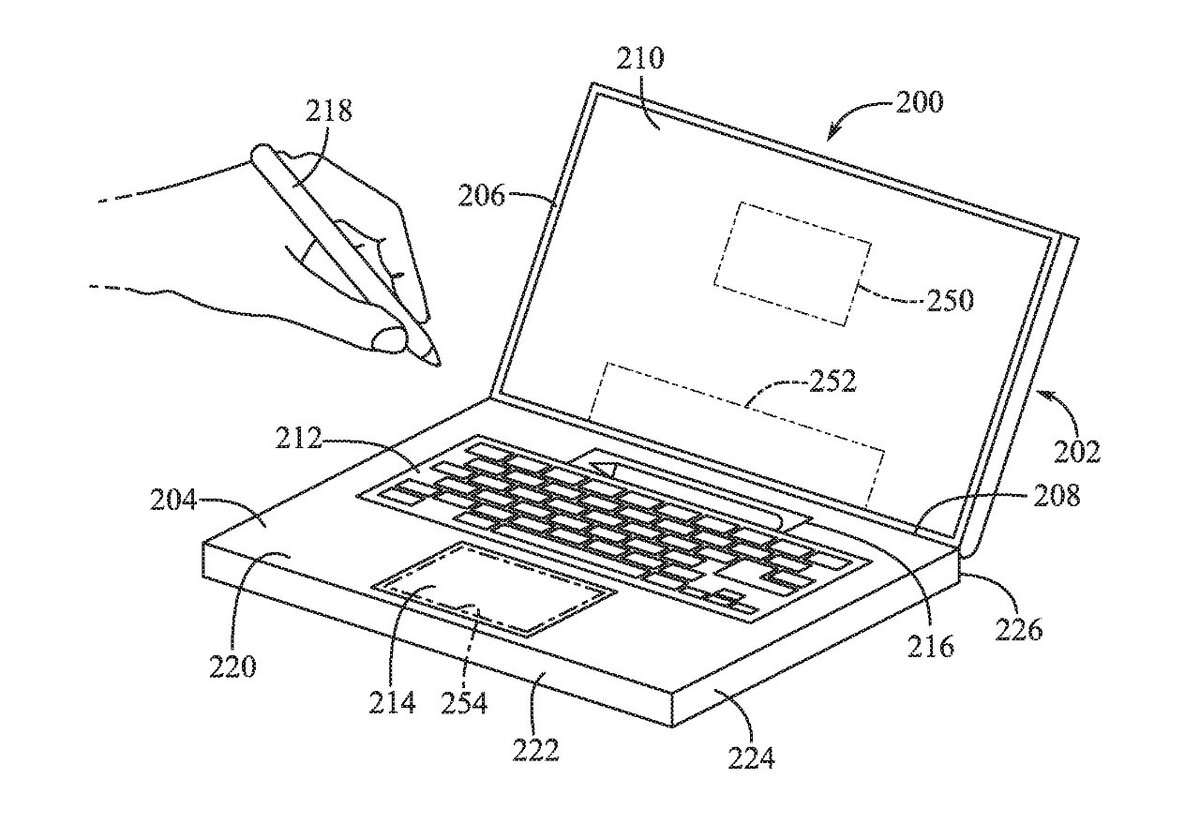 Et si l'Apple Pencil remplaçait la Touch Bar sur le MacBook Pro ?