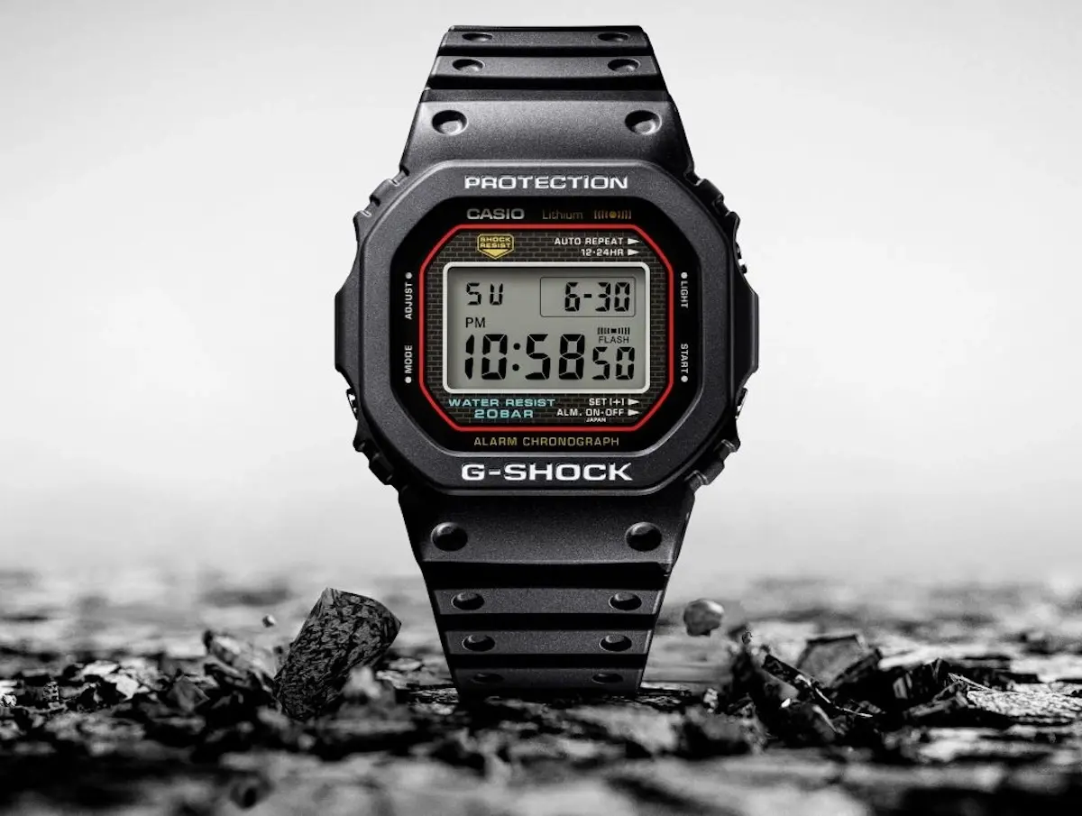 Casio revisite son modèle iconique : le DW-5000R G-Shock