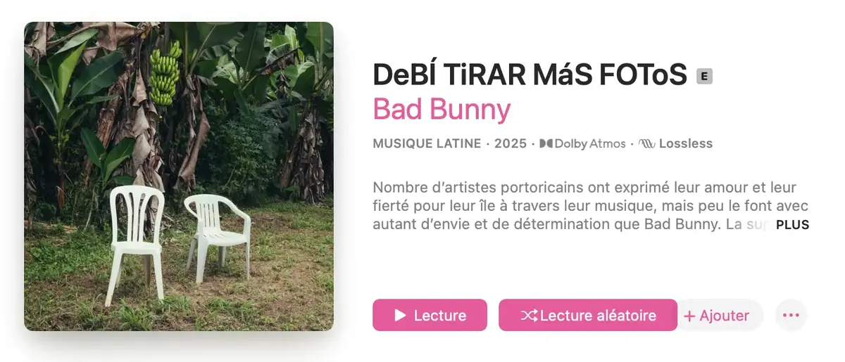 Apple veut marquer des points au Super Bowl LX avec Bad Bunny