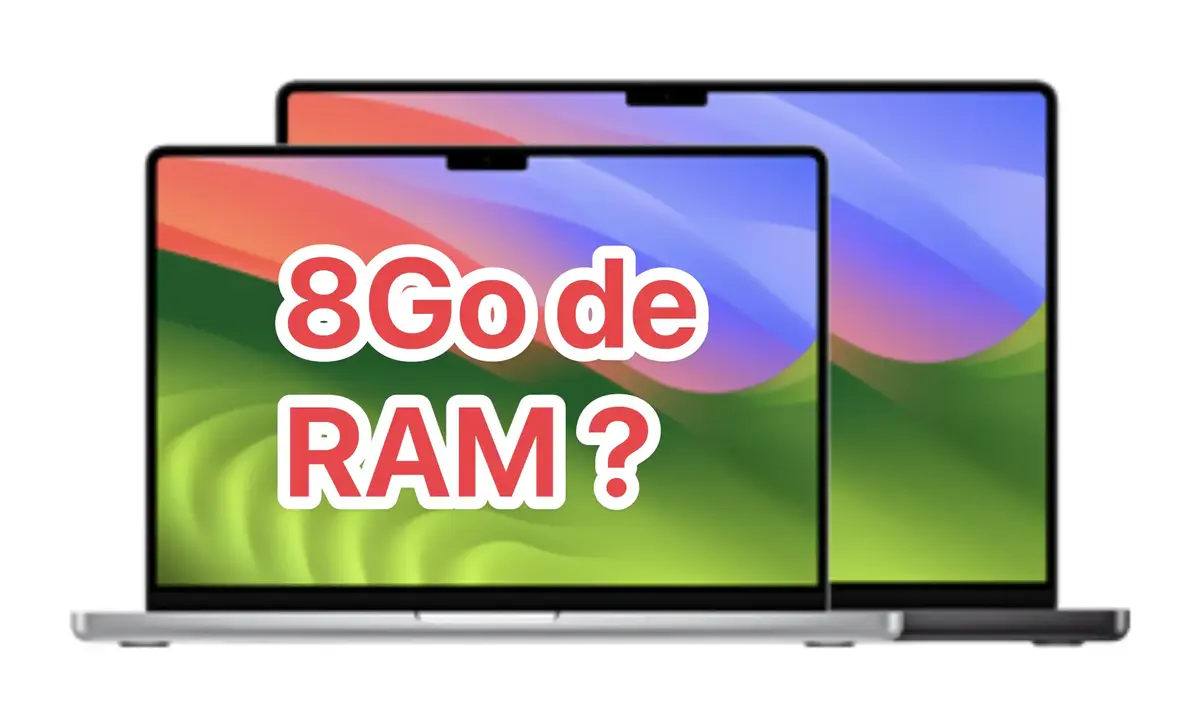 8 Go de RAM Apple Mac insuffisant IA