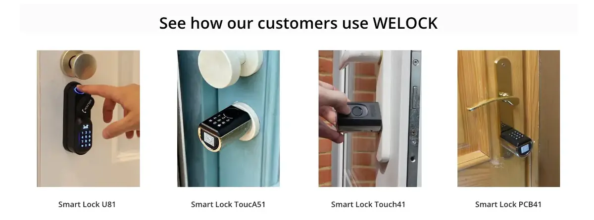 Promo sur les serrures WELOCK TOUCH41, TOUCA51, U81, PCB41 Plus, WIFIBOX3 pour le Black Friday !