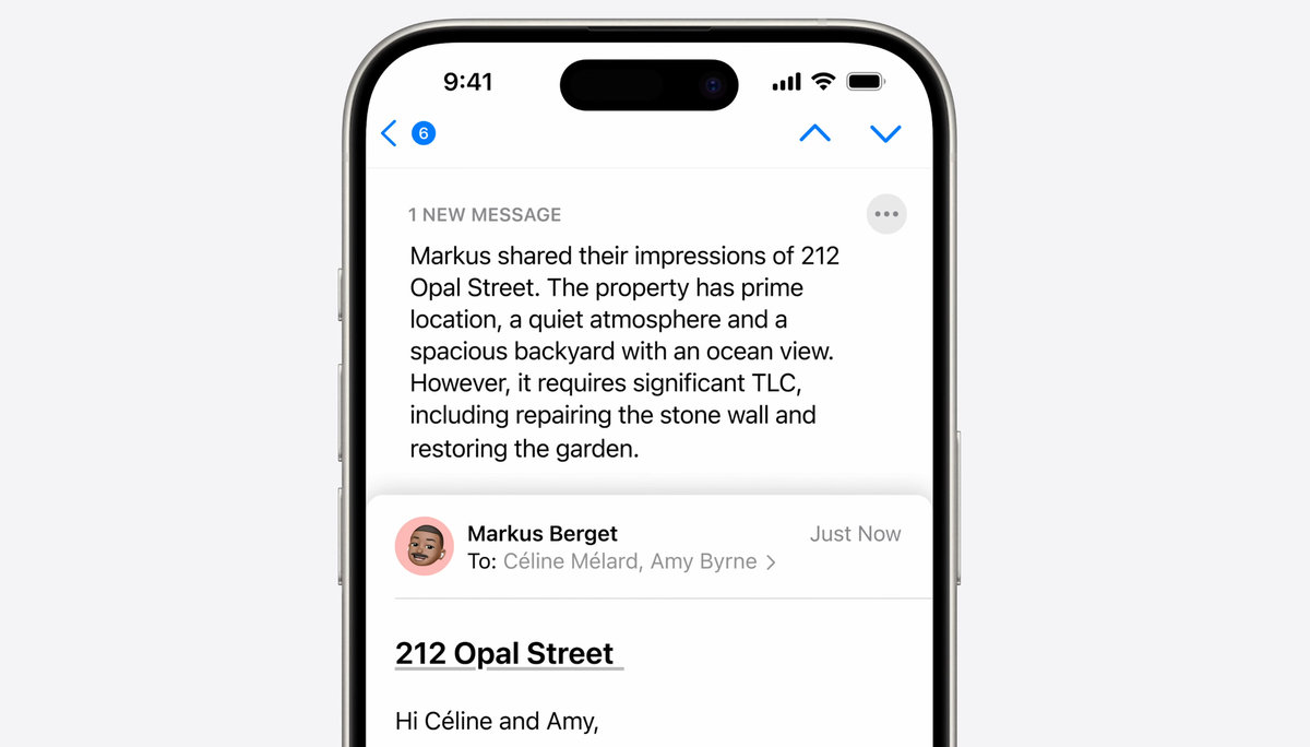 iOS 18 : toutes les nouveautés de Mail 