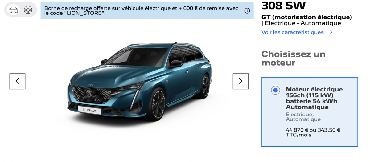 Essai e-308 électrique : le pire et le meilleur de Peugeot