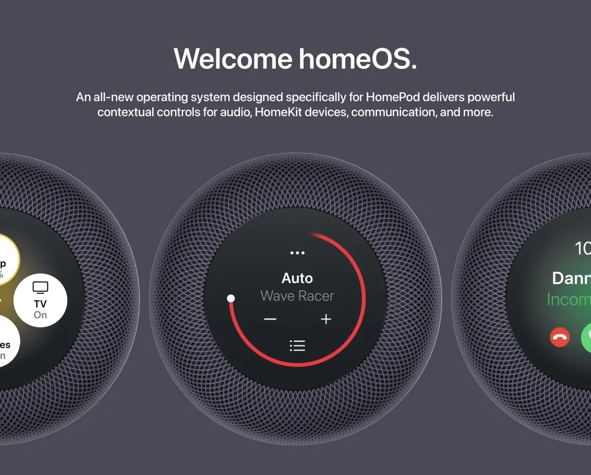 HomePod écran