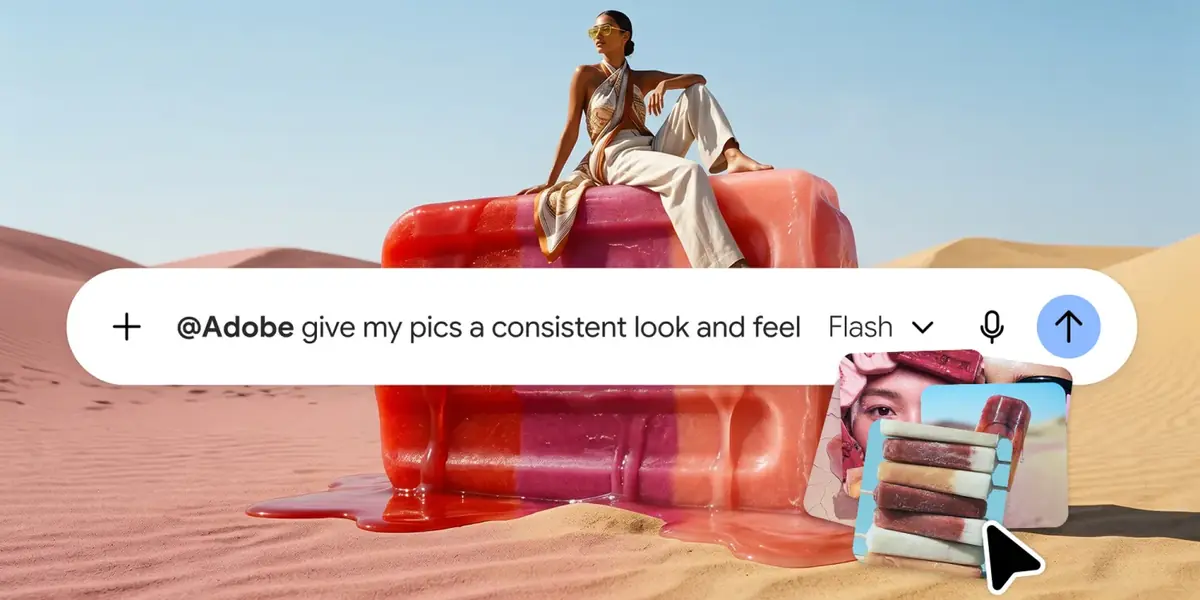 Photoshop d&eacute;barque dans Gemini et Acrobat dans Claude