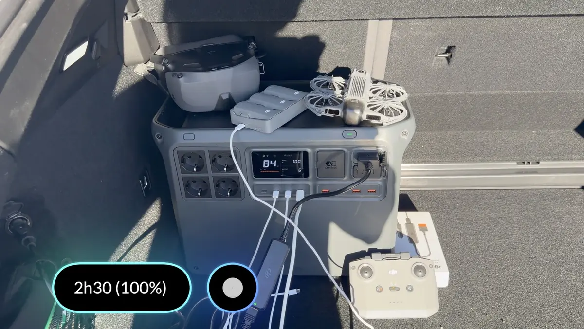 Test DJI Power 2000&nbsp;: cette batterie nomade peut m&ecirc;me charger... votre maison&nbsp;!