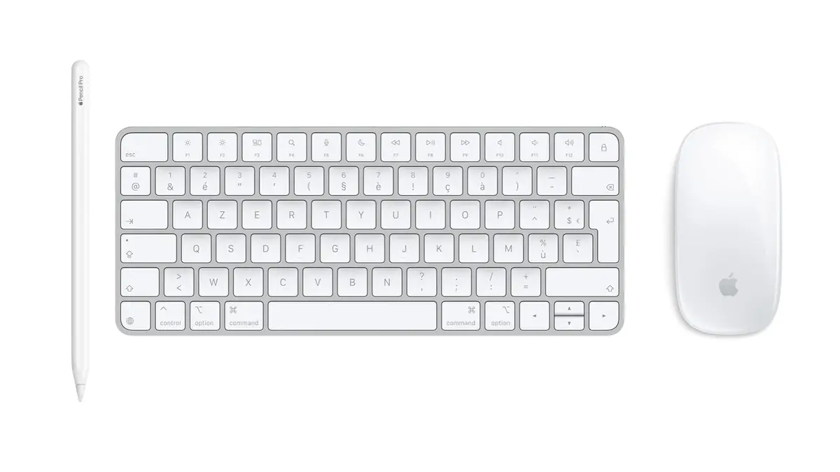 Apple Magic Keyboard, Magic Trackpad, Magic Mouse USB-C Apple Pencil soldes au meilleur prix