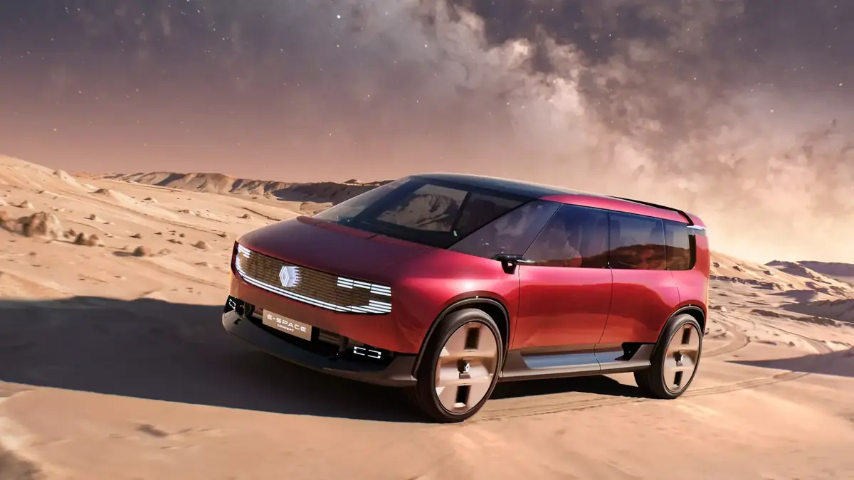 Renault E-Space Concept&nbsp;: le monospace Espace rena&icirc;t en &eacute;lectrique, mais vous n'y aurez pas droit